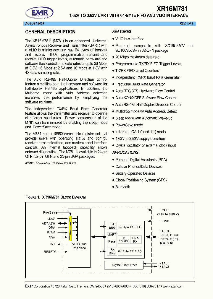 XR16M781_4817446.PDF Datasheet