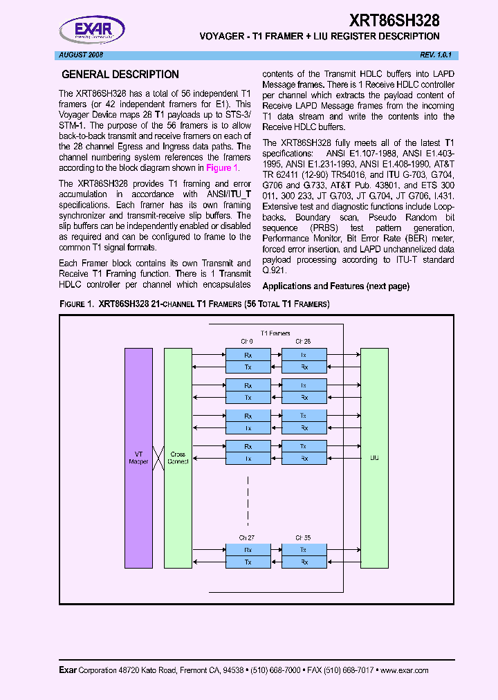 XRT86SH3283_4801847.PDF Datasheet