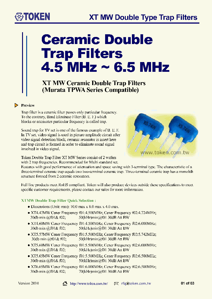 XT460MW_4734727.PDF Datasheet
