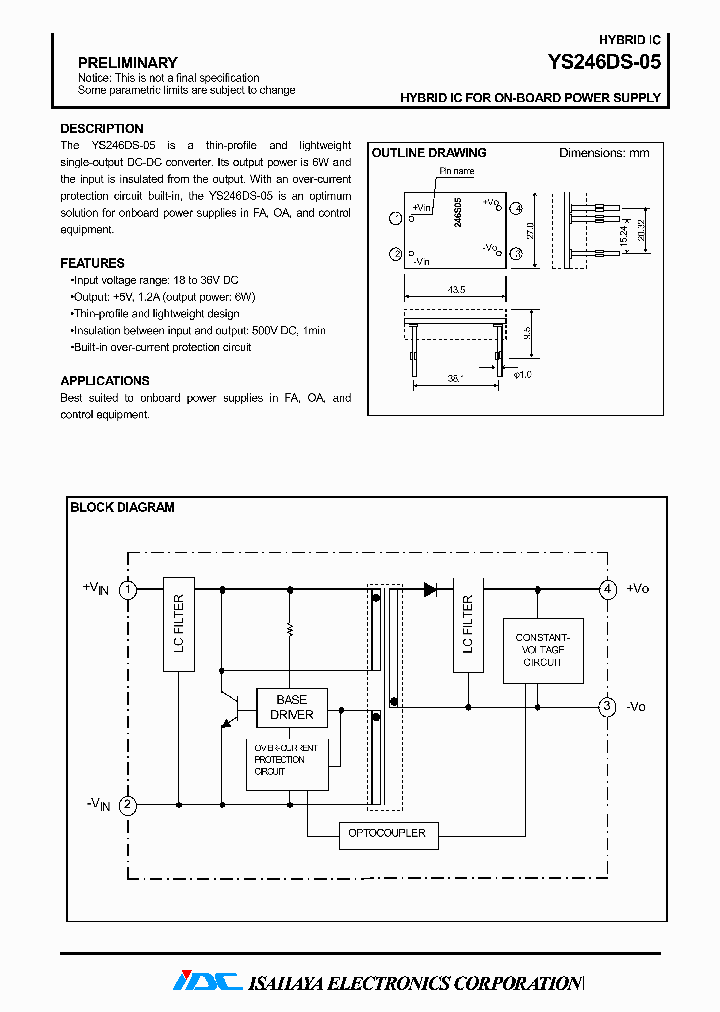 YS246DS-05_4658180.PDF Datasheet