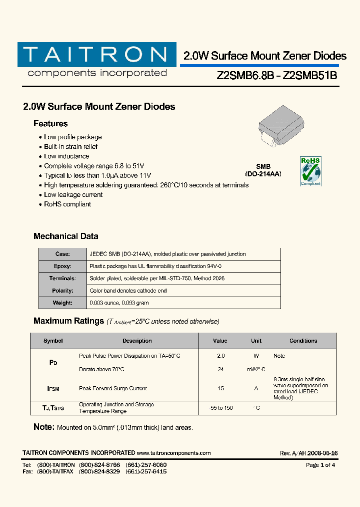 Z2SMB43B_4172777.PDF Datasheet
