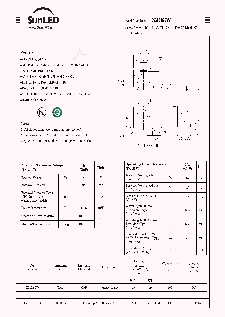 ZMG67W_4311123.PDF Datasheet