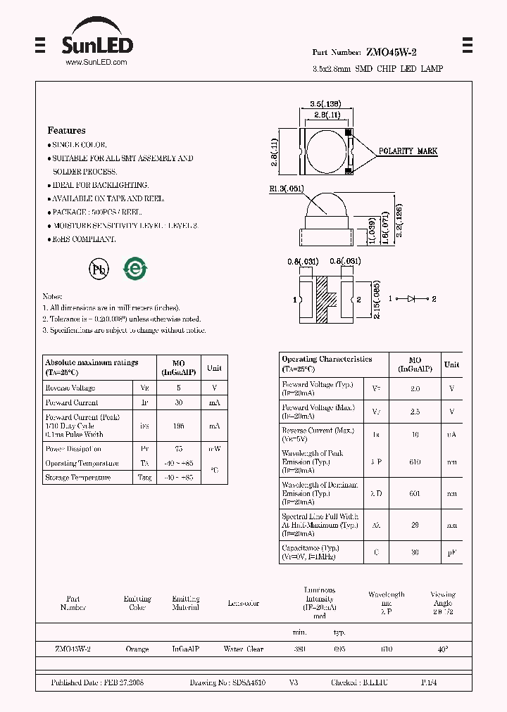 ZMO45W-2_4233792.PDF Datasheet
