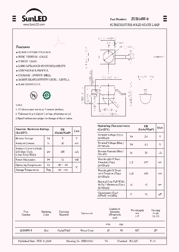 ZUR46W-9_4491234.PDF Datasheet