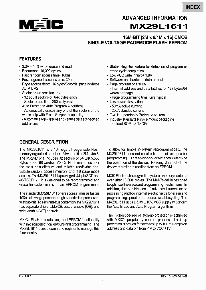 29L1611_965664.PDF Datasheet