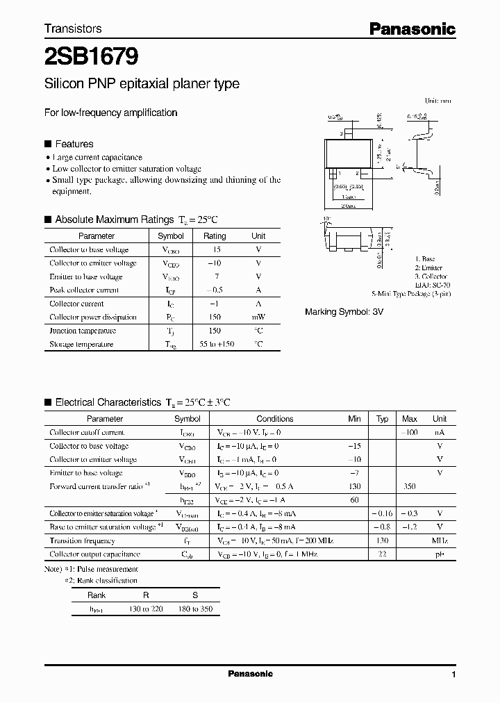 2SB1679_965932.PDF Datasheet