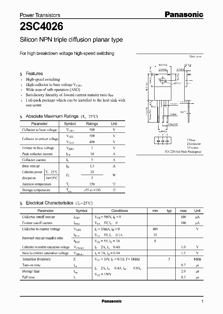 2SC4026_966177.PDF Datasheet