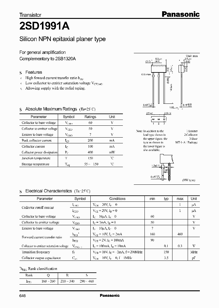 2SD1991A_966475.PDF Datasheet
