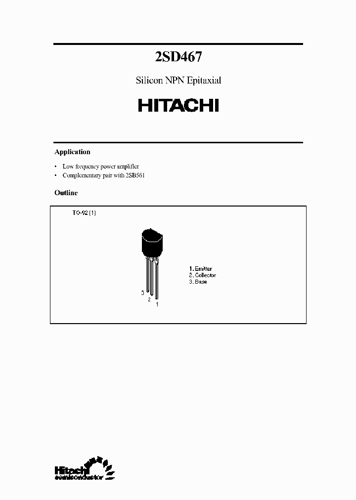 2SD467_966562.PDF Datasheet