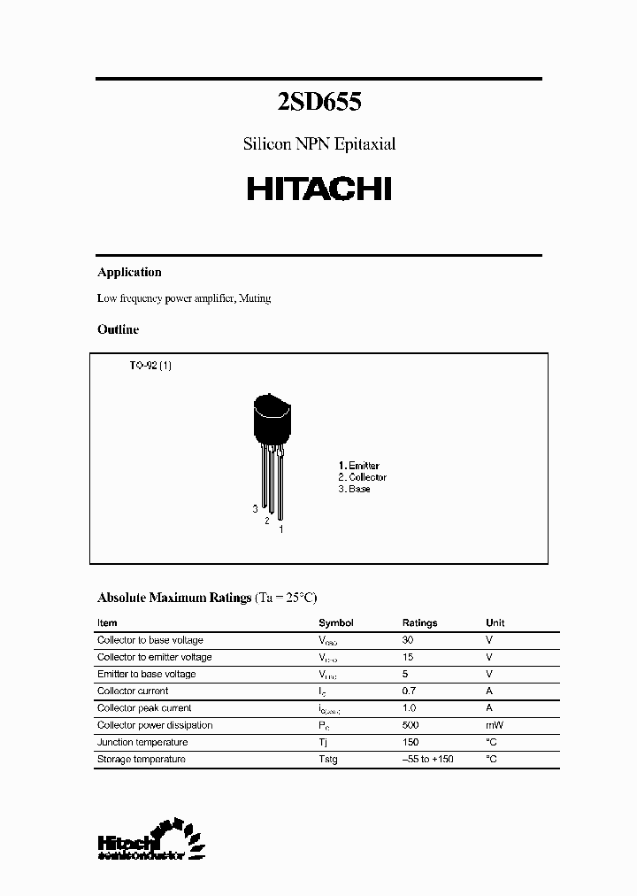 2SD655_966566.PDF Datasheet