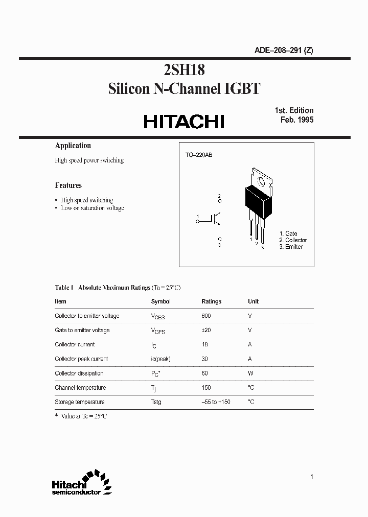 2SH18_966610.PDF Datasheet