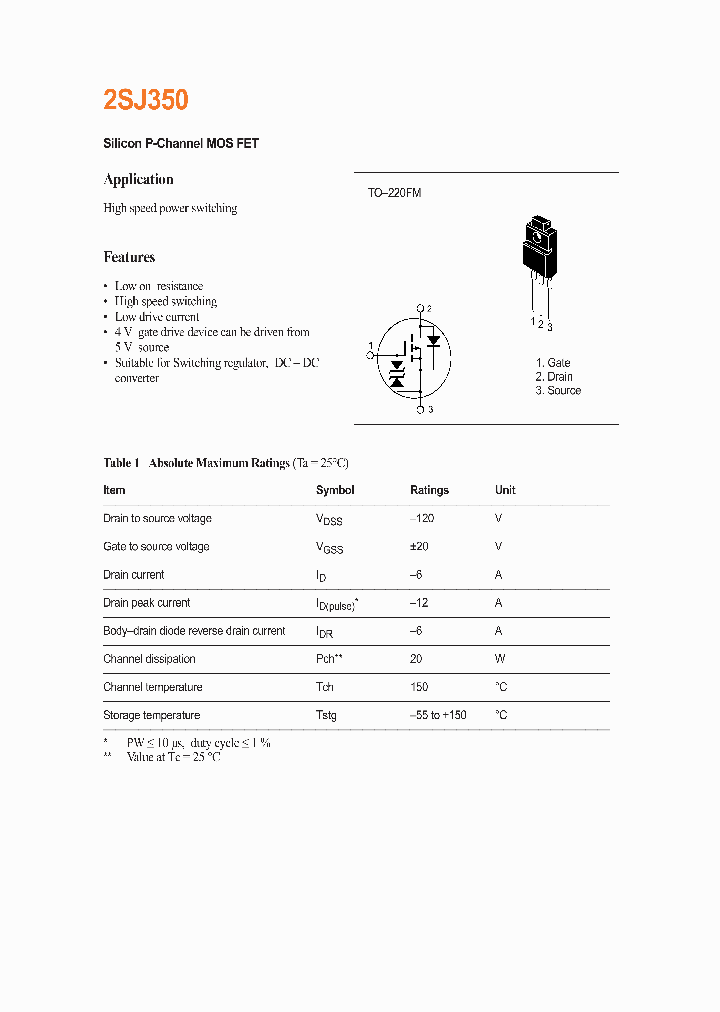 2SJ350_966640.PDF Datasheet