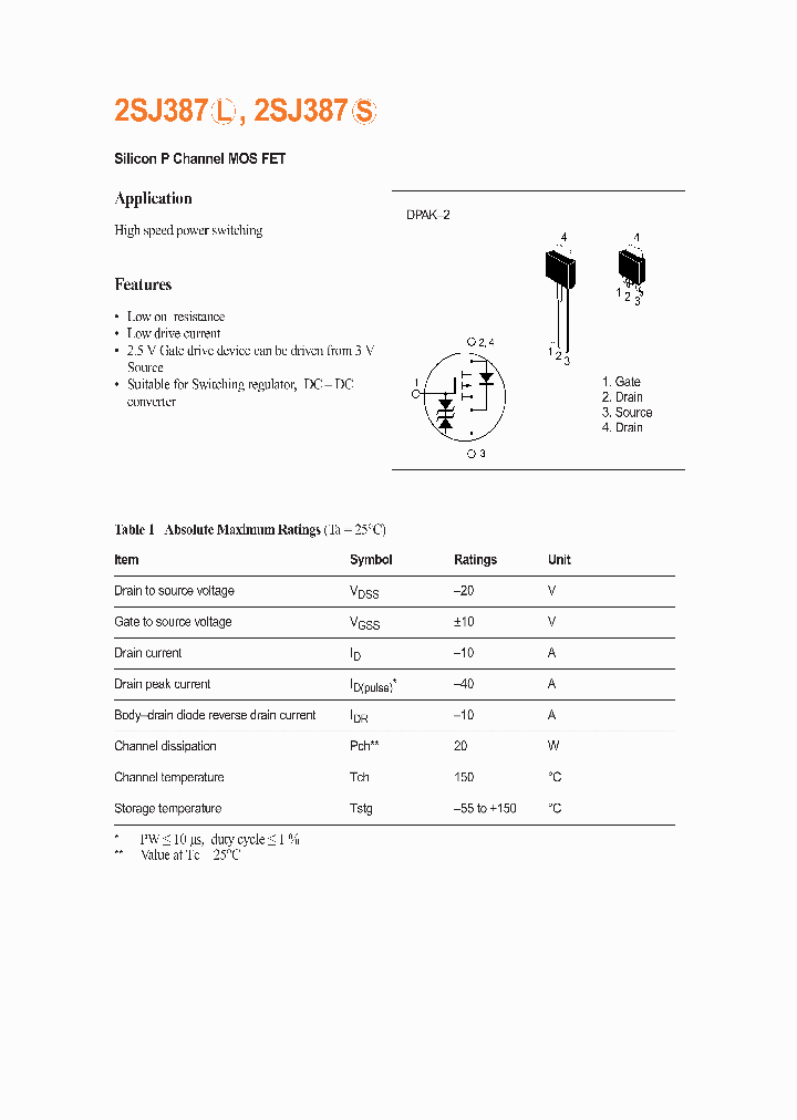 2SJ387_966645.PDF Datasheet