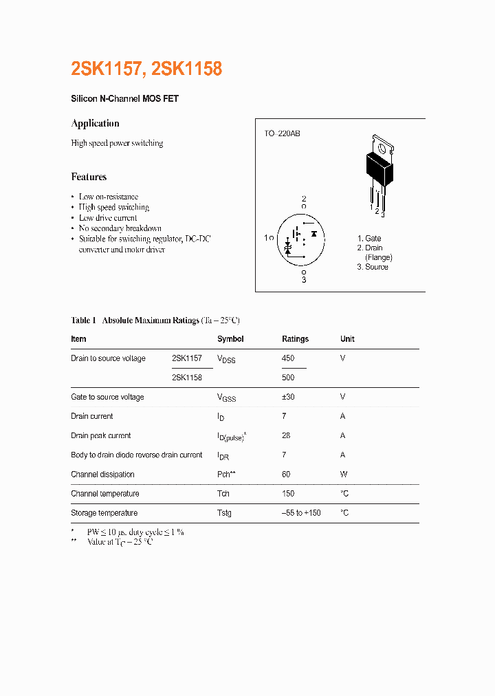2SK1157_966712.PDF Datasheet