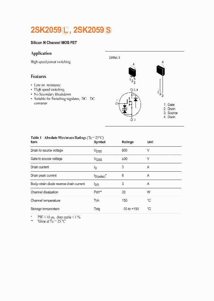 2SK2059_966826.PDF Datasheet