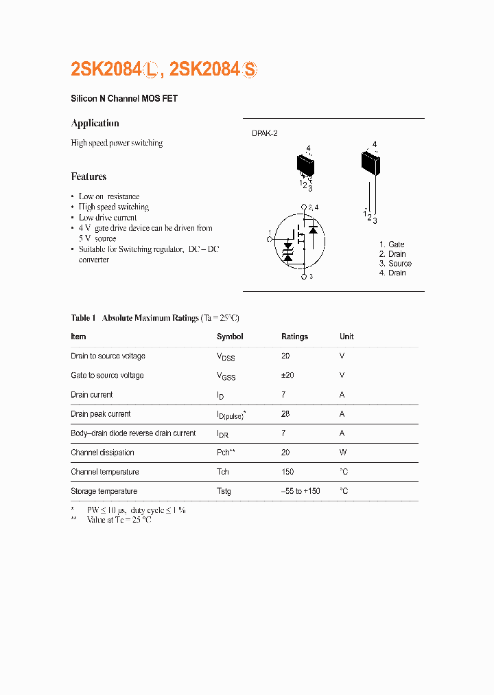 2SK2084_966830.PDF Datasheet