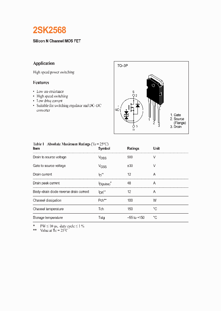 2SK2568_966864.PDF Datasheet