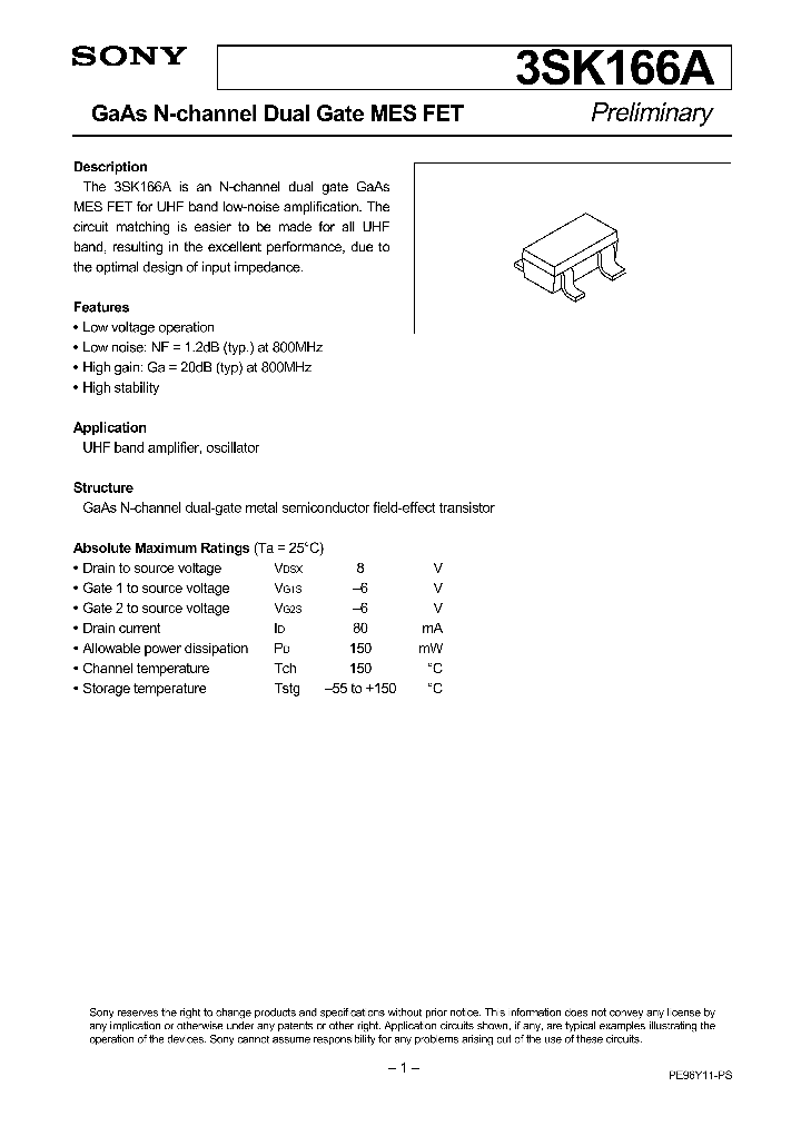 3SK166A_967621.PDF Datasheet