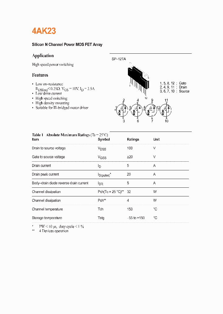 4AK23_968257.PDF Datasheet