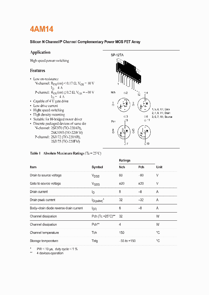 4AM14_968264.PDF Datasheet