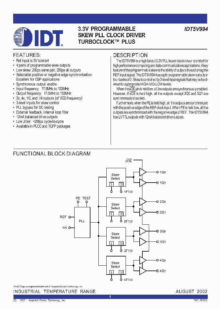 5V994DATASHEET_969179.PDF Datasheet
