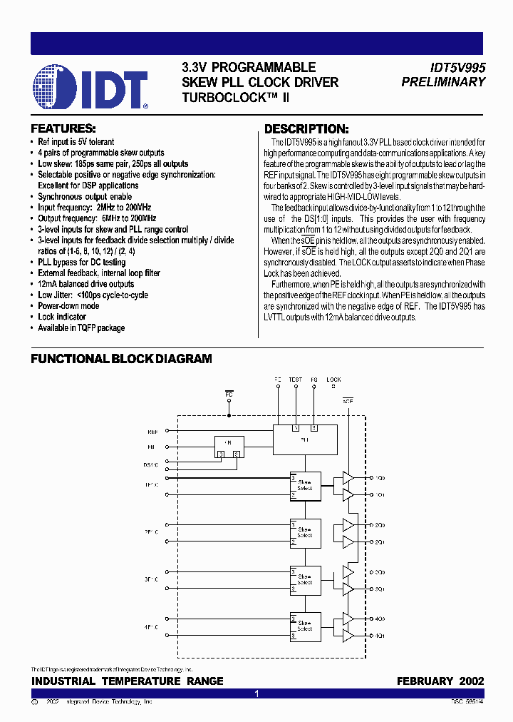 5V995DATASHEET_969180.PDF Datasheet