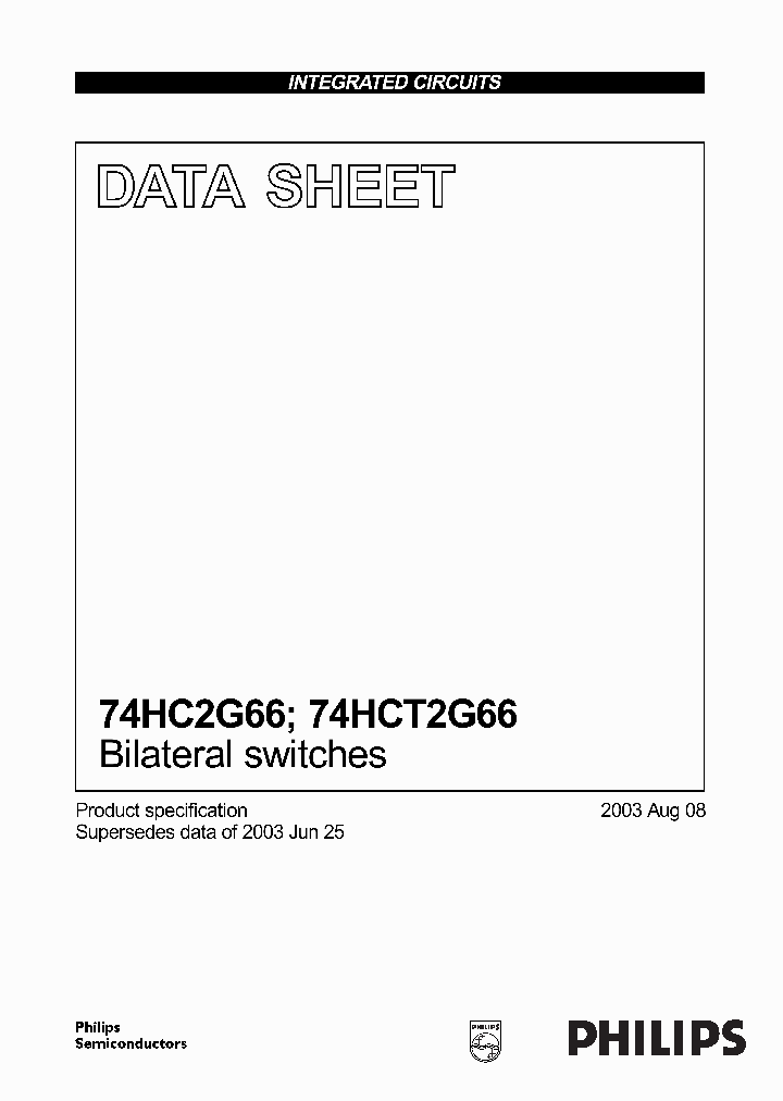 74HCHCT2G66_971157.PDF Datasheet