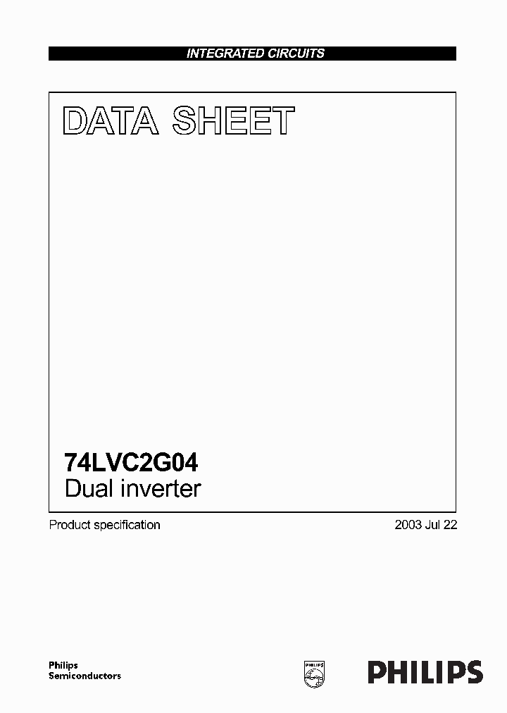 74LVC2G04_971373.PDF Datasheet