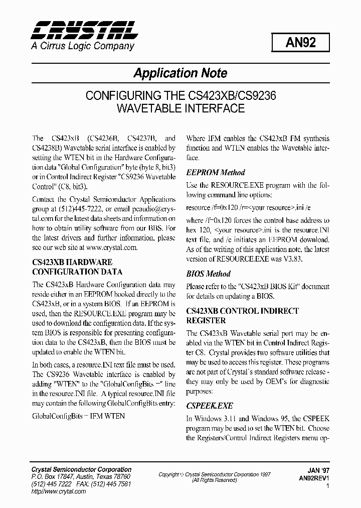 AN92_974571.PDF Datasheet