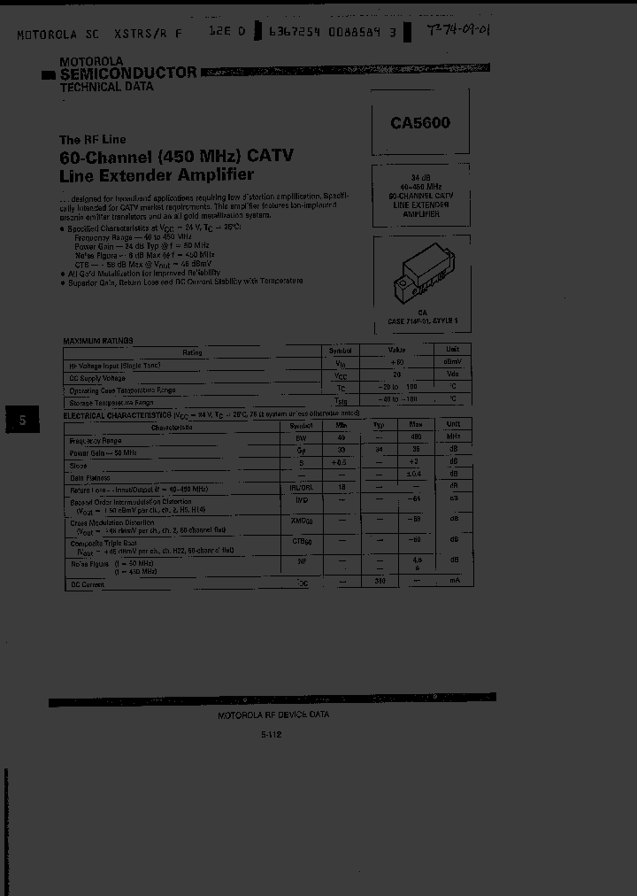 CA5600_977501.PDF Datasheet