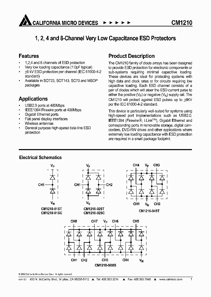 CM1210_977733.PDF Datasheet