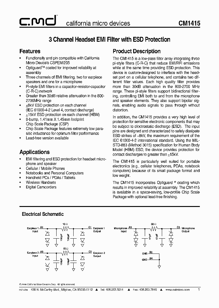 CM1415_977735.PDF Datasheet