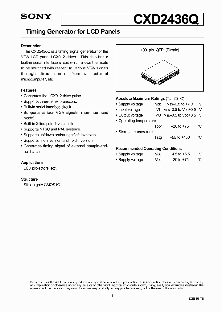 CXD2436Q_978268.PDF Datasheet