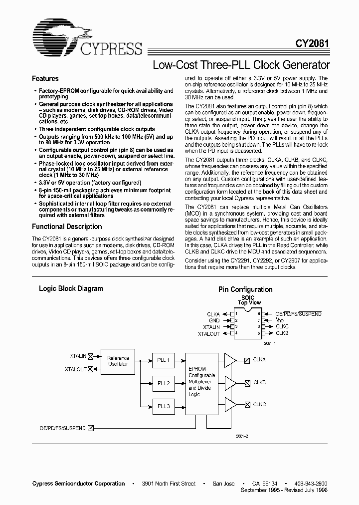 CY2081_978332.PDF Datasheet