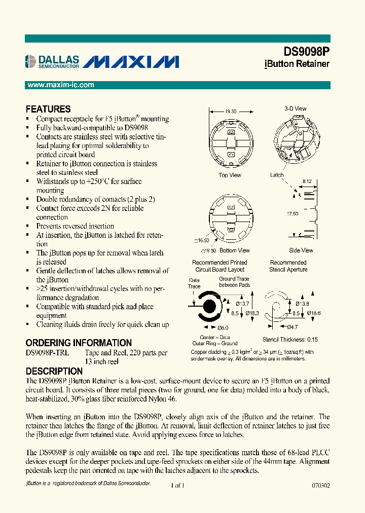 DS9098P_979355.PDF Datasheet
