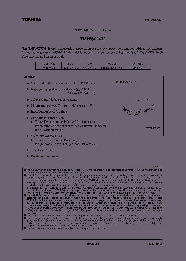 E02100986CS43SUMMARY_979469.PDF Datasheet