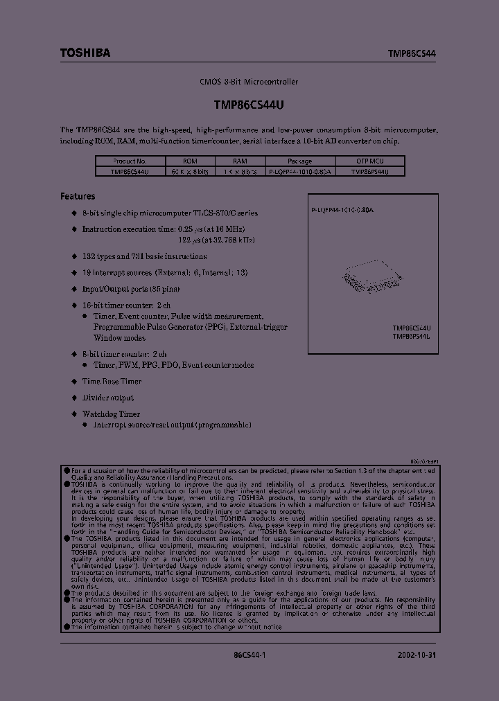 E02103186CS44SUMMARY_979471.PDF Datasheet