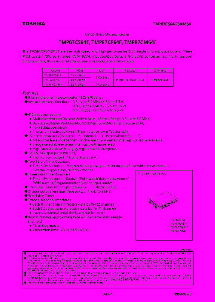 E99082387CS64SUMMARY_979525.PDF Datasheet