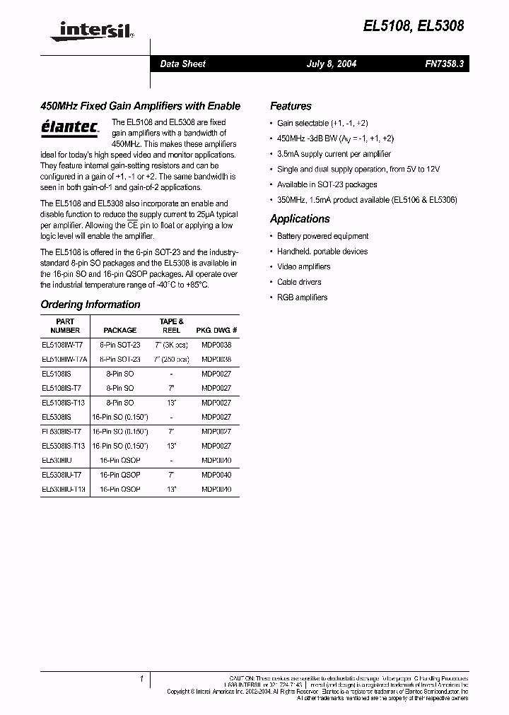 EL5108_983729.PDF Datasheet