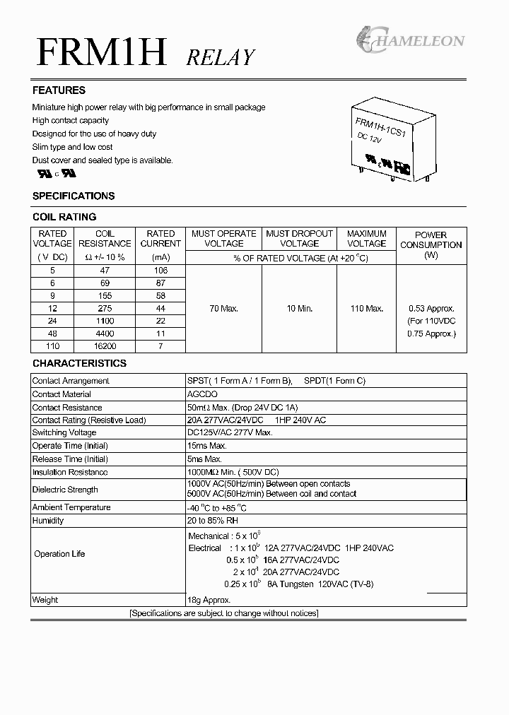 FRM1H_985631.PDF Datasheet