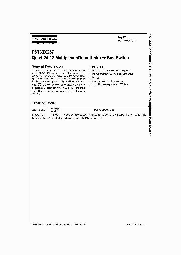 FST33X257_985685.PDF Datasheet