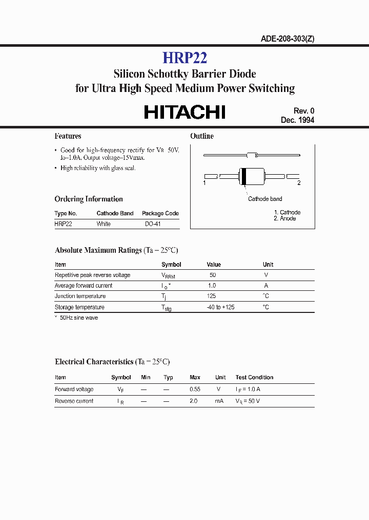 HRP22_986300.PDF Datasheet