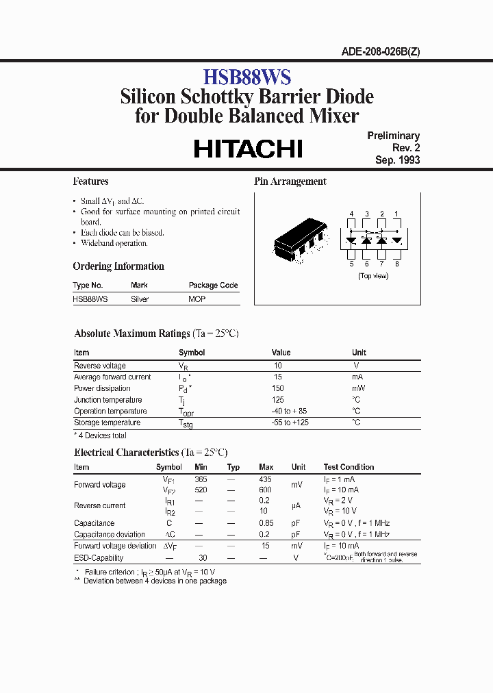 HSB88WS_986328.PDF Datasheet