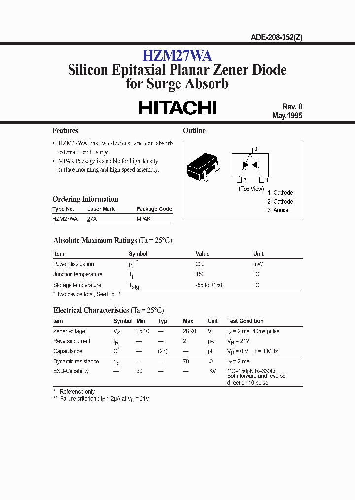 HZM27WA_986603.PDF Datasheet