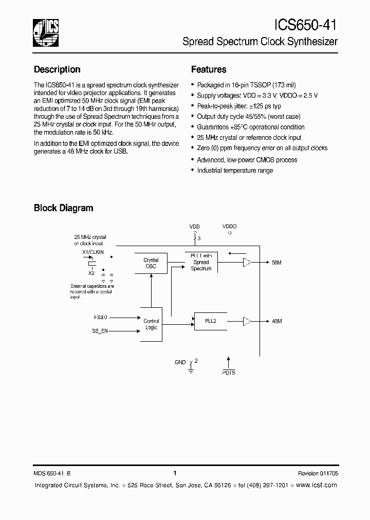 ICS65041_986744.PDF Datasheet