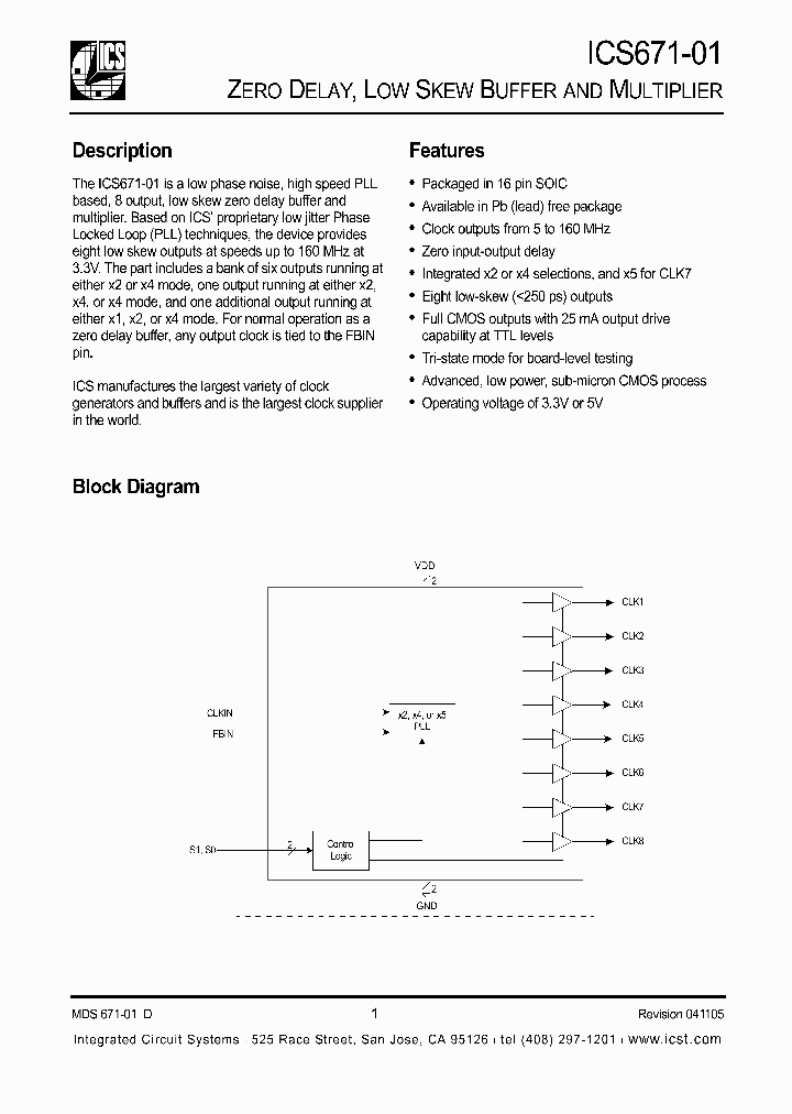 ICS67101_986755.PDF Datasheet