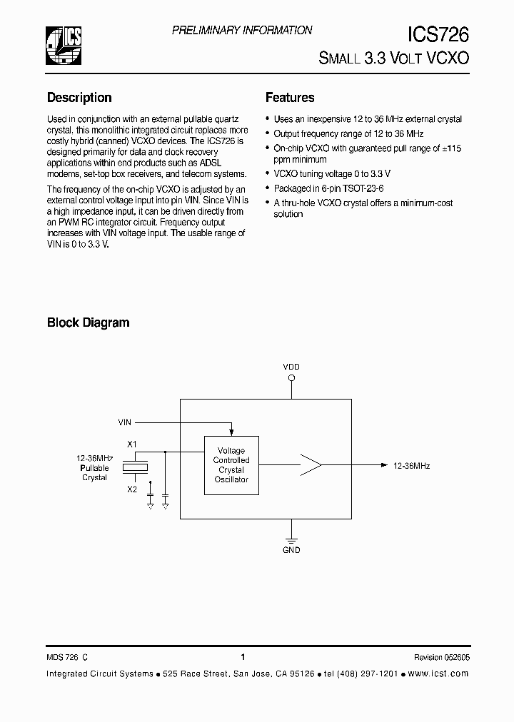 ICS726_986763.PDF Datasheet