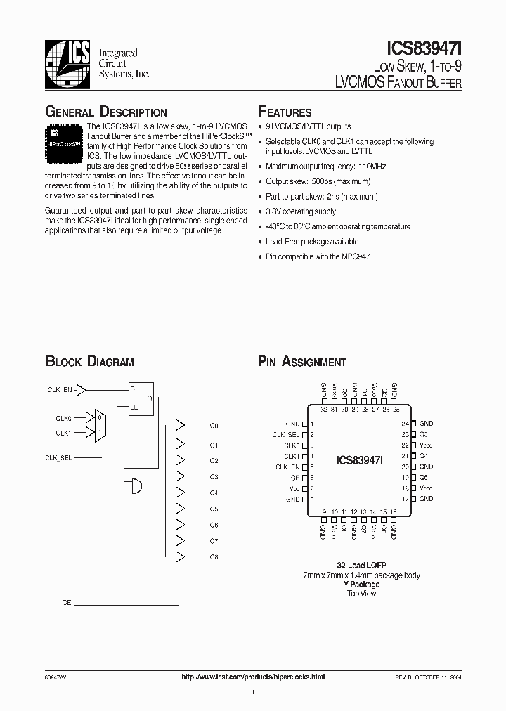ICS83947I_986780.PDF Datasheet