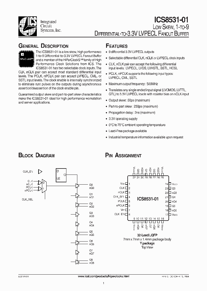 ICS8531-01_986848.PDF Datasheet