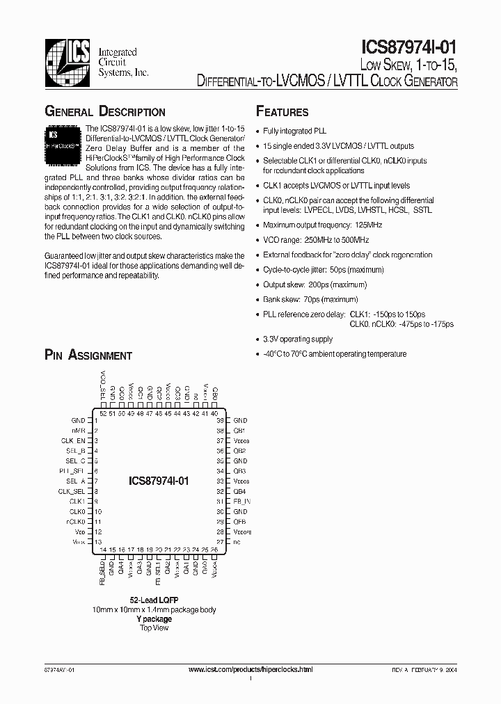 ICS87974-01I_986940.PDF Datasheet